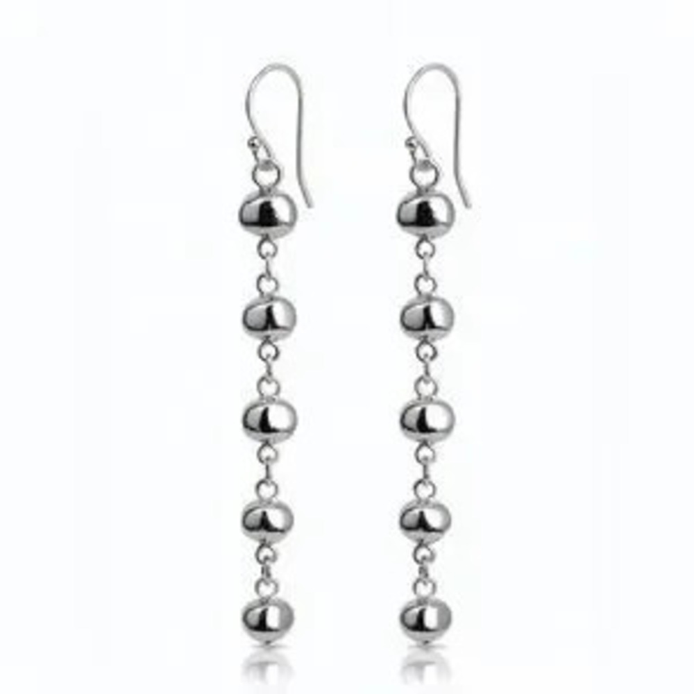 Silver Drop Earrings